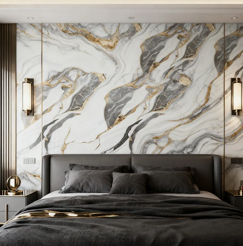 Home Decoration Self-Adhesive Tile Wall Sticker – Stylish Living Room Wall Décor